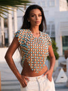 Myko Bleu Top