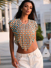 Myko Bleu Top